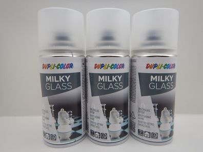 3x DUPLI COLOR Milky Glass weiss farblos 263231 Milchglaseffekt Glas Effekt