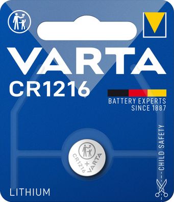 VARTA CR1216 Lithium-Knopfzelle 3V