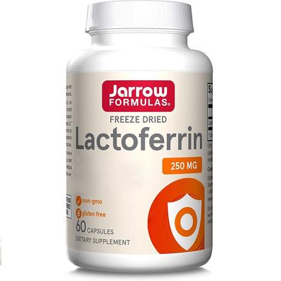 Jarrow Formulas, Lactoferrin, 250mg, 60 Kapseln