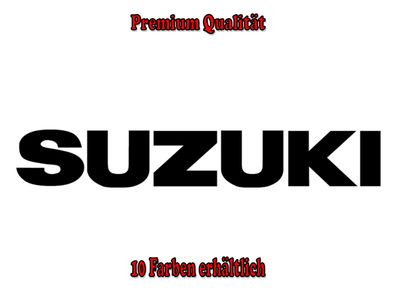 Suzuki Auto Aufkleber Sticker Tuning Styling Fun Bike Wunschfarbe (270)