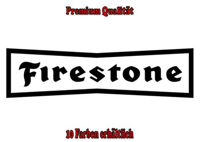 Firestone Auto Aufkleber Sticker Tuning Styling Fun Bike Wunschfarbe (255)