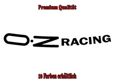 OZ Racing Auto Aufkleber Sticker Tuning Styling Fun Bike Wunschfarbe (253)