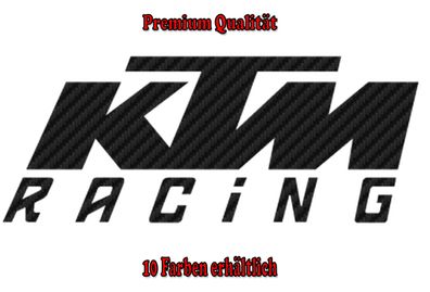 KTM Racing Auto Aufkleber Sticker Tuning Styling Fun Bike Wunschfarbe (247)