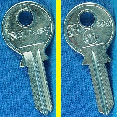 Schlüsselrohling Börkey 577 für GBS Kleinzylinder, Möbelzylinder, Stahlschränke