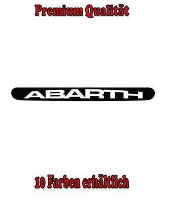 Abarth Auto Aufkleber Sticker Tuning Styling Bike Wunschfarbe (500)