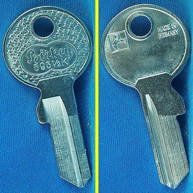 Schlüsselrohling Börkey 595 1/2 K für Burgwächter, Viro, Volm Vorhängeschlösser und