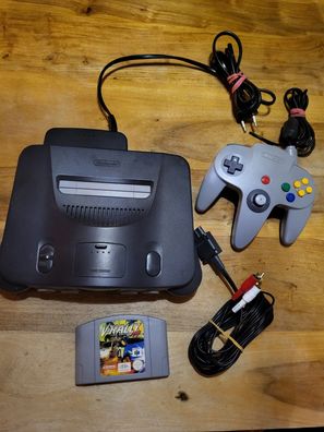 Nintendo 64 mit Original Controller und Spiel