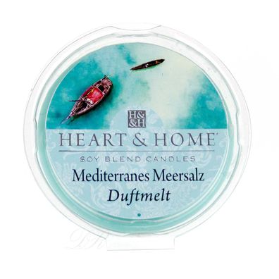 Heart & Home Mediterranes Meersalz Tart Duftmelt 26 g