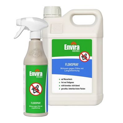 ENVIRA Flohspray 500ML + 5L