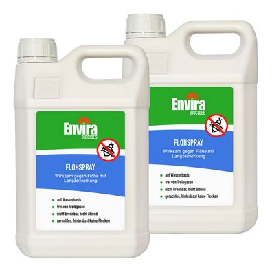 ENVIRA Flohspray 2 X 5L