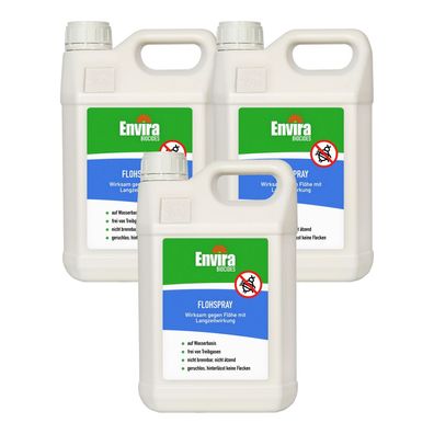 ENVIRA Flohspray 3 X 5L