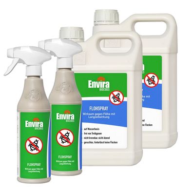 ENVIRA Flohspray 2 X 500ML + 2 X 5L