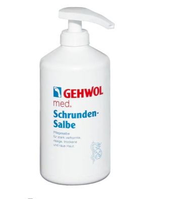 GEHWOL, med Schrunden-Salbe - 500 ml bei verhornter, rissiger und rauer Haut