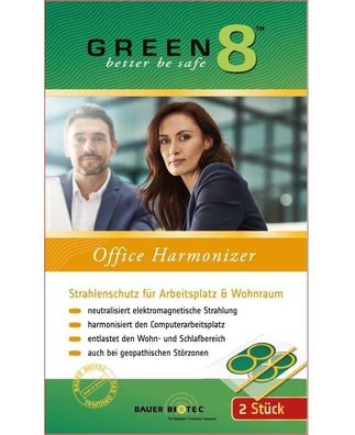 Bauer Biotec Green 8 Gold - Groß - Office Harmonizer Groß 2er Pack. 5G