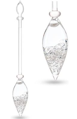 VitaJuwel - Diamonds Edelsteinstab - Bergkristall, Diamantsplitter
