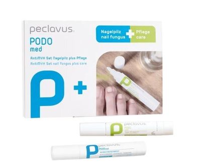peclavus® PODOmed - AntiMYX Protectorstift + PODOcare Nagel Pflegestift je 4 ml