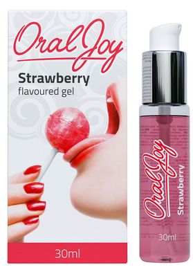 Cobeco - Oral Joy - Strawberry / Erdbeere - Genuss während des Oralsex - 30 ml