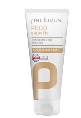 Ruck Peclavus - PODOdiabetic Fußcreme 10% Urea Soforthilfe trockener Haut 100 ml