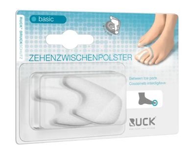 RUCK® Druckschutz - basic - Zehenzwischenpolster - groß - Gr.3 - 2 Stück