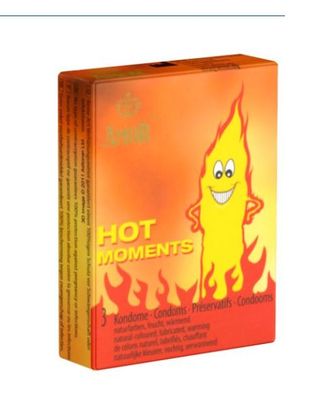 3 x -AMOR Hot Moments Kondome - aus Naturkautschuklatex ??