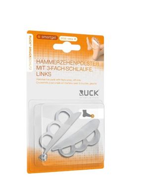RUCK® Druckschutz - Hammerzehenpolster mit 3-fach Schlaufe Gr. L/ X - links 2 St.