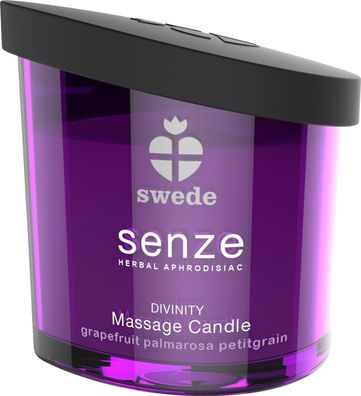 SENZE Massage Candle Divinity 50ml Grapefruit Palmarosa Petitgrain Massagekerze