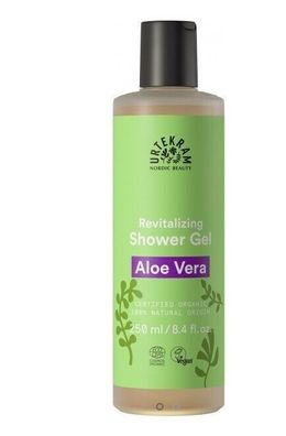Urtekram - Aloe Vera Shower Gel 250 ml - Duschgel zur Regenerierung der Haut