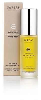 Safeas organic beauty - Kaktusfeigen Anti Oxidant Gesichtsöl Bio 30ml