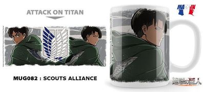 Attack on Titan Tasse Scouts Alliance - SEALED OVP - Original