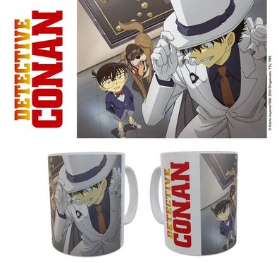 Detektiv Conan Keramiktasse Conan & Kaito Kid - SEALED OVP - Original