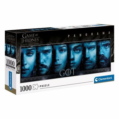 Game of Thrones Panorama Puzzle Faces (1000 Teile)