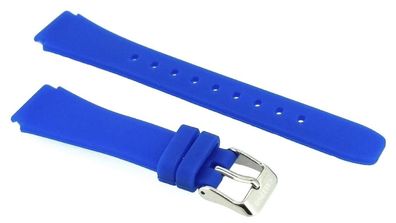 Calypso Uhrenarmband Einschnitt 16/19mm Kunststoff blau > K5798/3