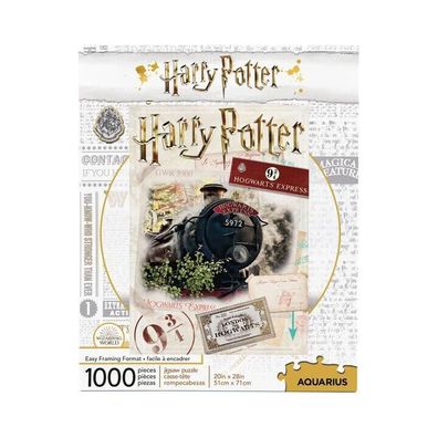 Harry Potter Puzzle Hogwarts Express Ticket (1000 Teile) - SEALED OVP - Original