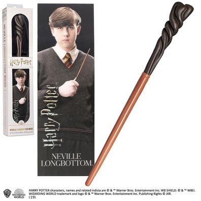 Harry Potter PVC Zauberstab-Replik Neville Longbottom - SEALED OVP - Original
