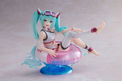 Hatsune Miku Wonderland PVC Statue Aqua Float Girls - SEALED OVP - Original