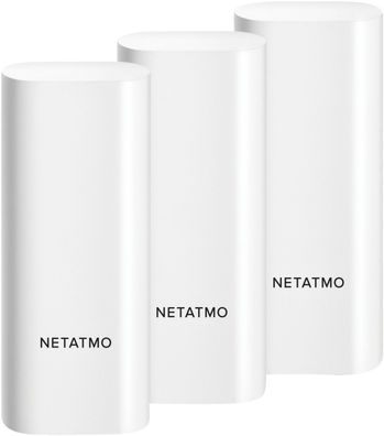 Netatmo Smart Door Window Sensors Fensteralarm Türalarm per App drahtlos weiß