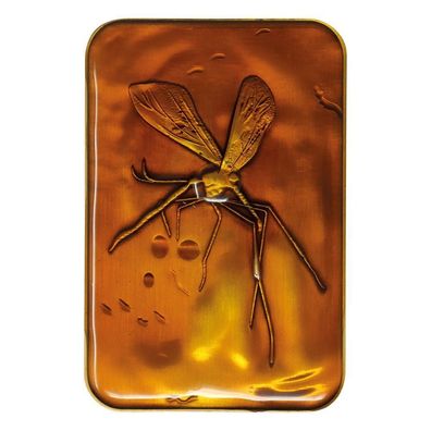 Jurassic Park Metallbarren Mosquito in Amber Limited Edition - Original