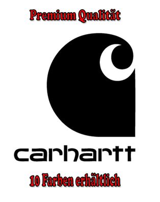 Carhart Auto Aufkleber Sticker Tuning Styling Bike Wunschfarbe (510)