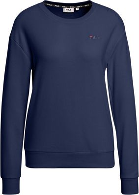 Fila Damen Sweatshirt Bantin Slightly Cropped Crew Sweat Medieval Blue
