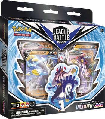 Pokémon League Battle Deck V-Max Rapid Strike Urshifu Englisch -OVP - Original