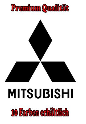 Mitsubishi Auto Aufkleber Sticker Tuning Styling Bike Wunschfarbe (566)