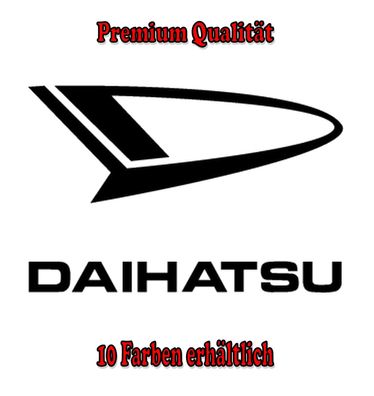 Daihatsu Auto Aufkleber Sticker Tuning Styling Bike Wunschfarbe (589)