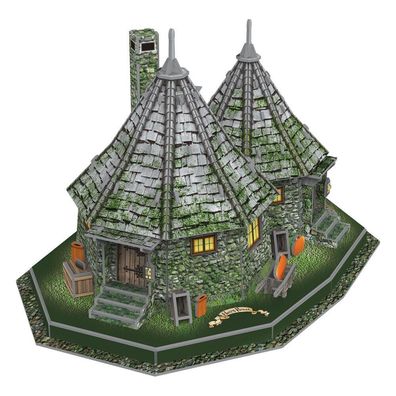 Harry Potter 3D Puzzle Hagrids Hütte - SEALED OVP - Original (Gr. 32 x 23 x 19,8 cm)