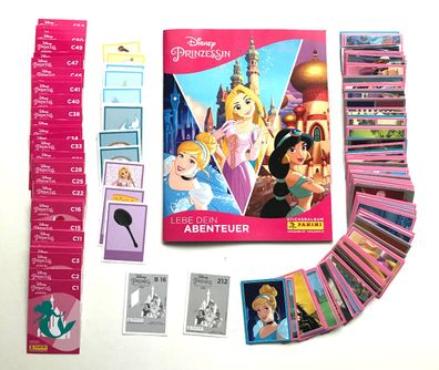 Disney - Prinzessin - Lebe dein Abenteuer (2022) Leeralbum + Satz + 54 Cards