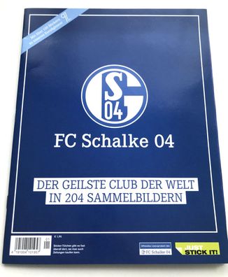 Schalke 04 (2017) Album komplett beklebt , sehr guter Zustand , Panini, Juststickit