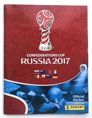 Confed Cup Russia 2017 - Album komplett beklebt , sehr guter Zustand , Panini