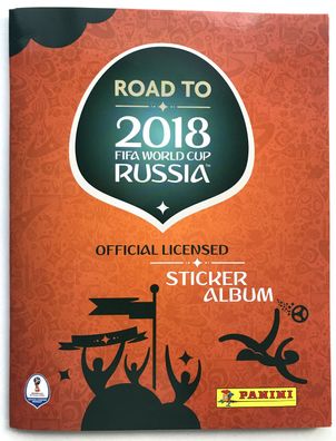 Road to WM 2018 - Album komplett beklebt , sehr guter Zustand , Panini , lesen