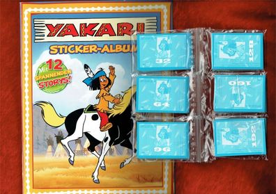 Yakari (2011) Stickeralbum + kompletter Satz , Blue Ocean