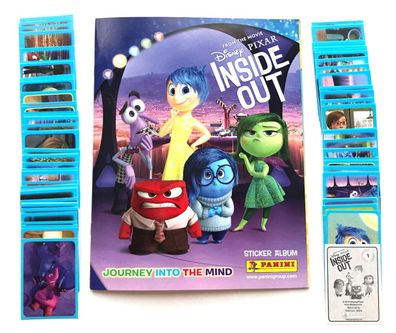 Inside Out (2015) 144 verschiedene Sticker , Panini , selten
