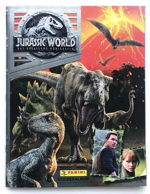 Jurassic World (2018) - Stickeralbum komplett beklebt , Panini , lesen